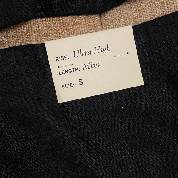 Abercrombie & Fitch Black linen Skirt Set - Picture 3 of 4